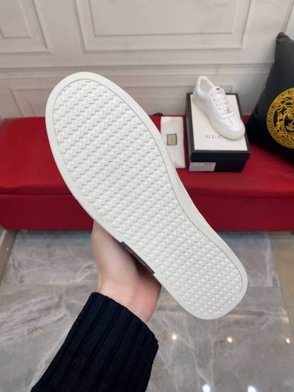 GG Men's shoes Casual Korean style 38-44 Men's Size white