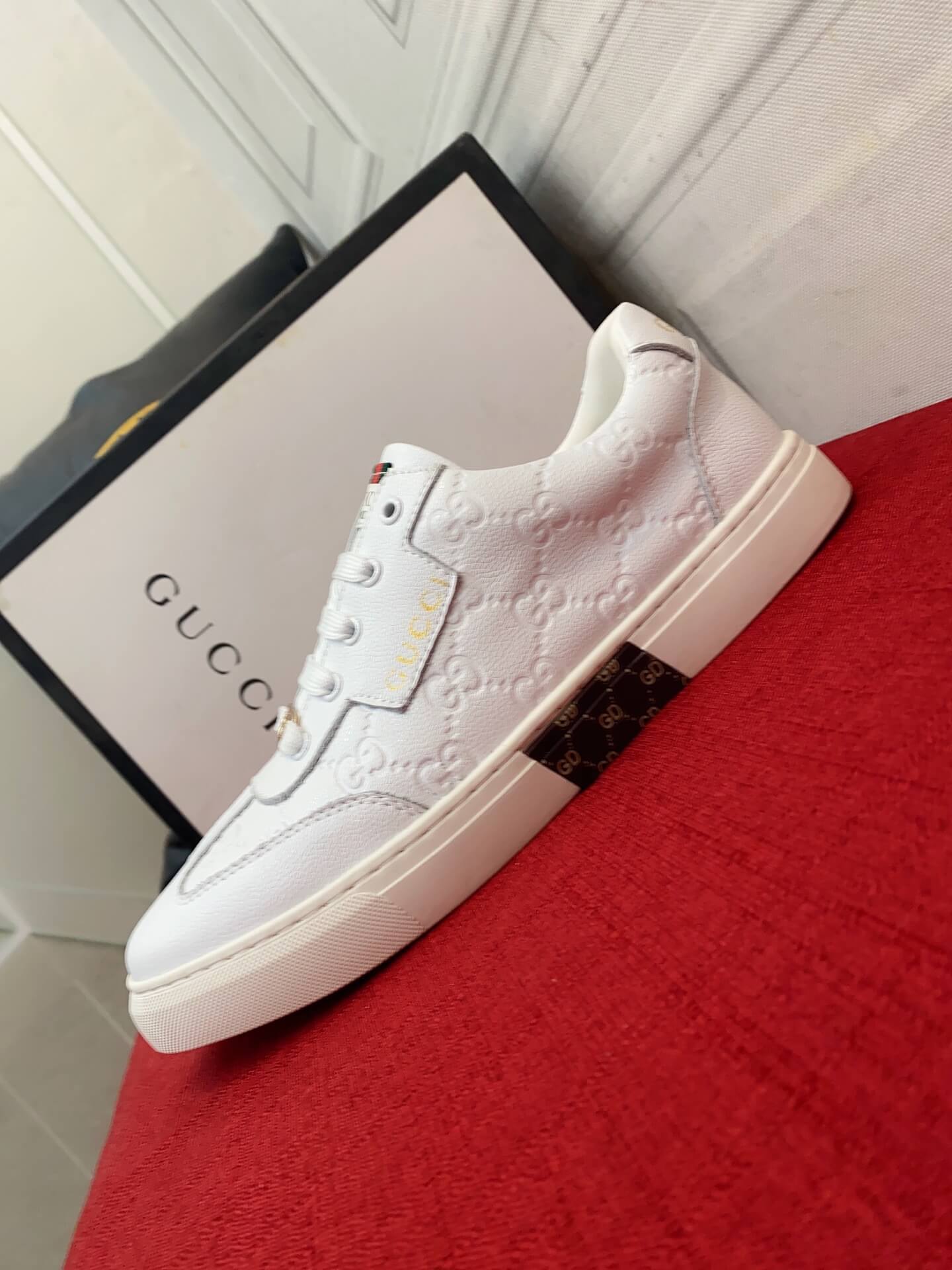 GG Men's shoes Casual Korean style 38-44 Men's Size white