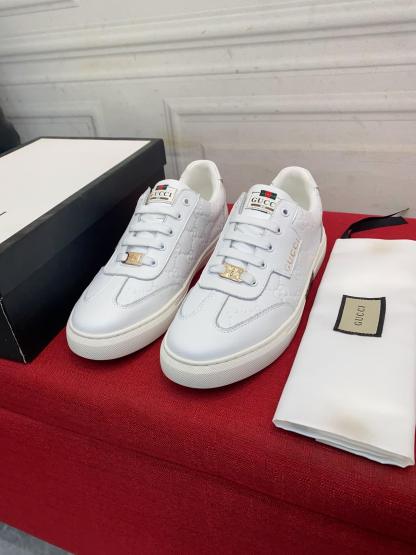 GG Men's shoes Casual Korean style 38-44 Men's Size white