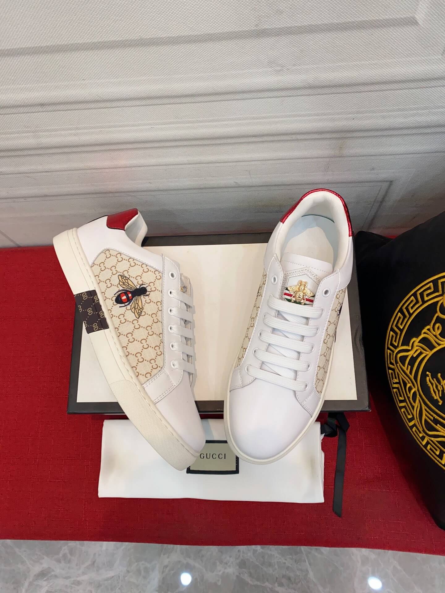 GG Men's shoes Casual Korean style 38-44 Men's Size white