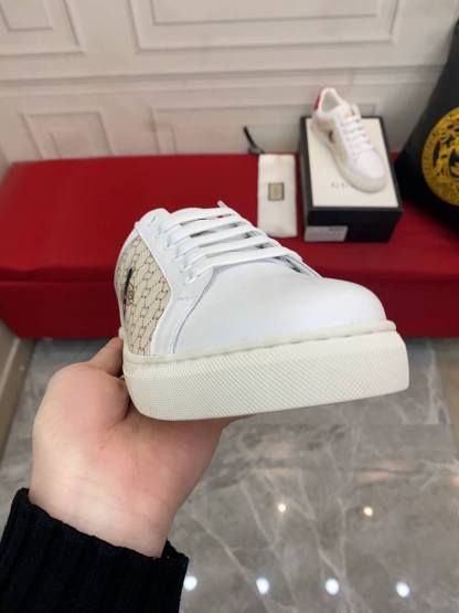 GG Men's shoes Casual Korean style 38-44 Men's Size white