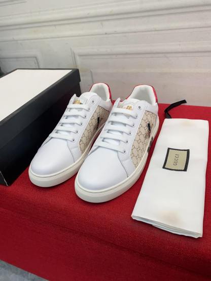 GG Men's shoes Casual Korean style 38-44 Men's Size white