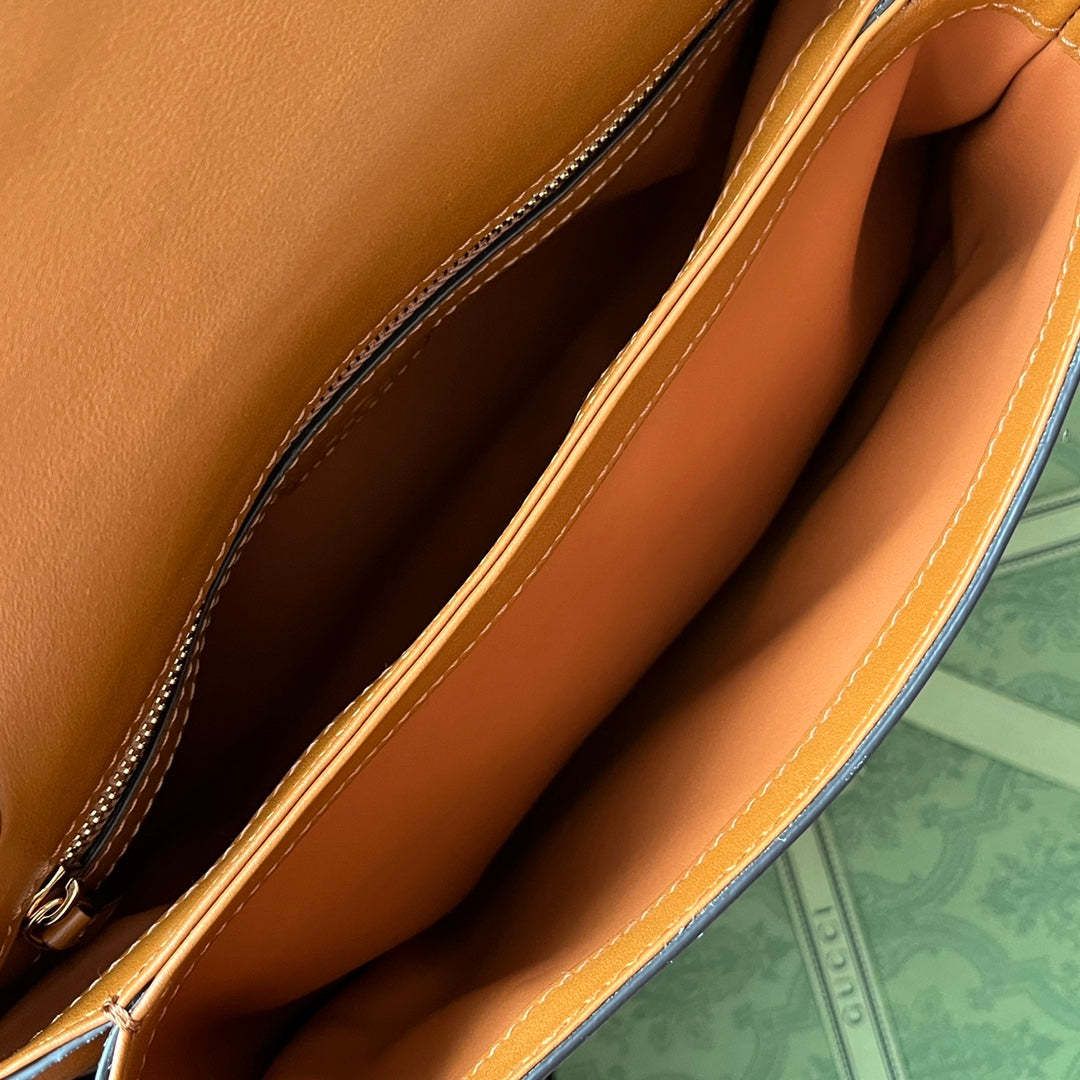 gg Blondie Mini Bag Brown For Women, Women&#8217;s Bags 11.4in/29cm gg