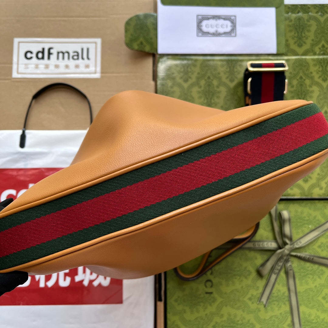 gg Atache Large Shoulder Bag Brown For Women, Women’s Bags 13.8in/35cm gg‎ 702823 UXWBG 3162