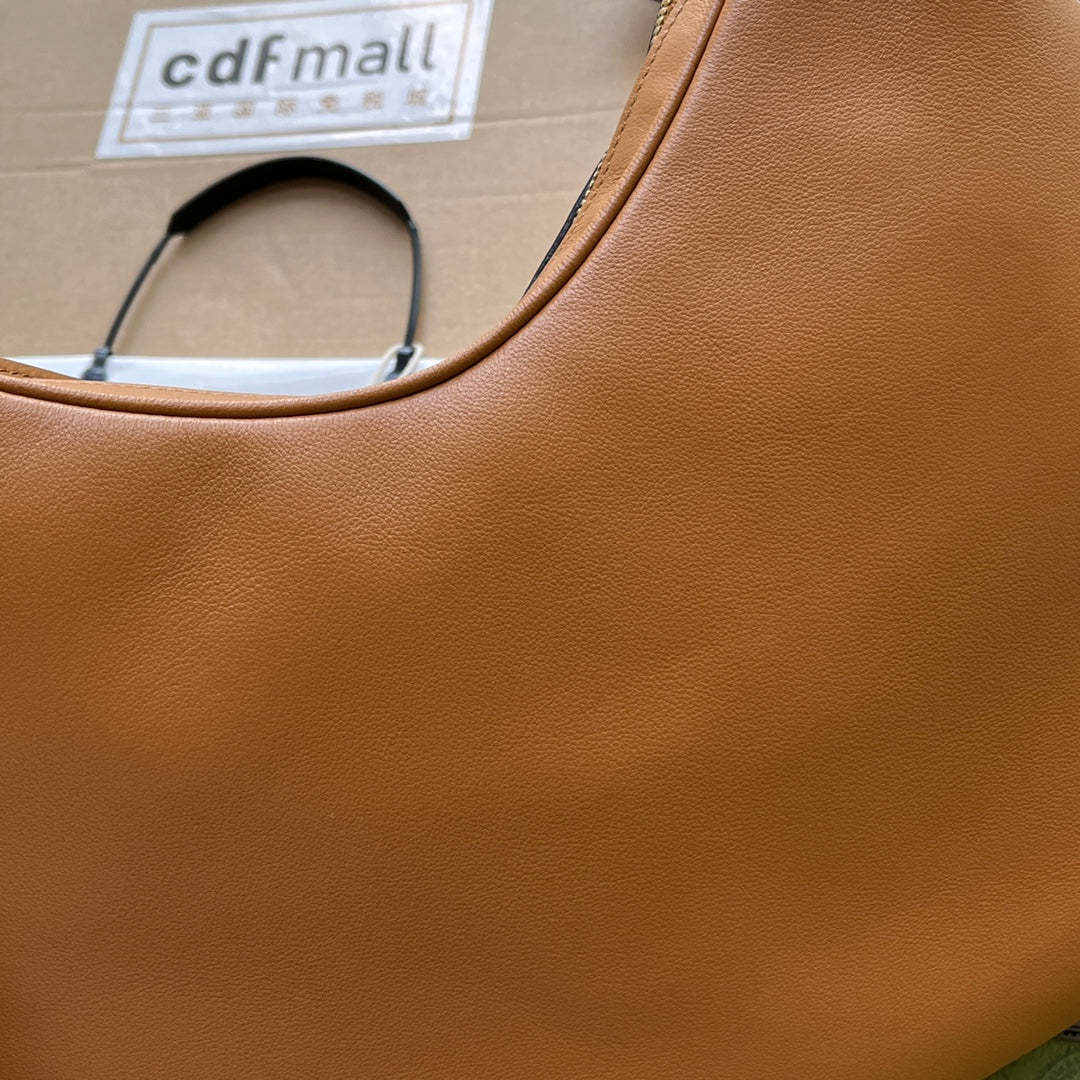 gg Atache Large Shoulder Bag Brown For Women, Women’s Bags 13.8in/35cm gg‎ 702823 UXWBG 3162