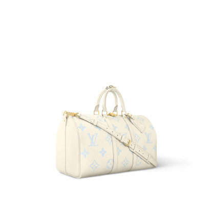 LUV 17,7IN/45CM M46974 BAG BEIGE KEEPALL BANDOULIÈRE 45