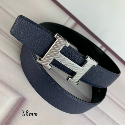 HM BELT TOGO SWIFT BUCKLE BLUE 38MM