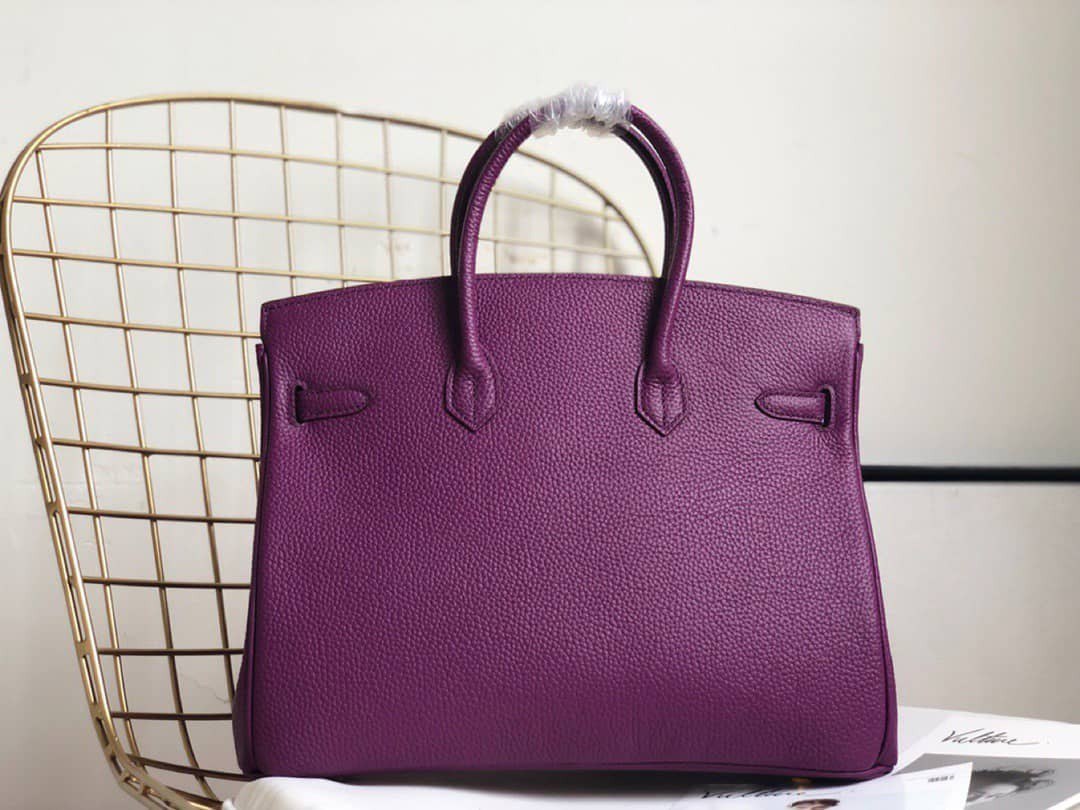 HERMES BIRKIN 30- TOGO- ANEMONE - Purple