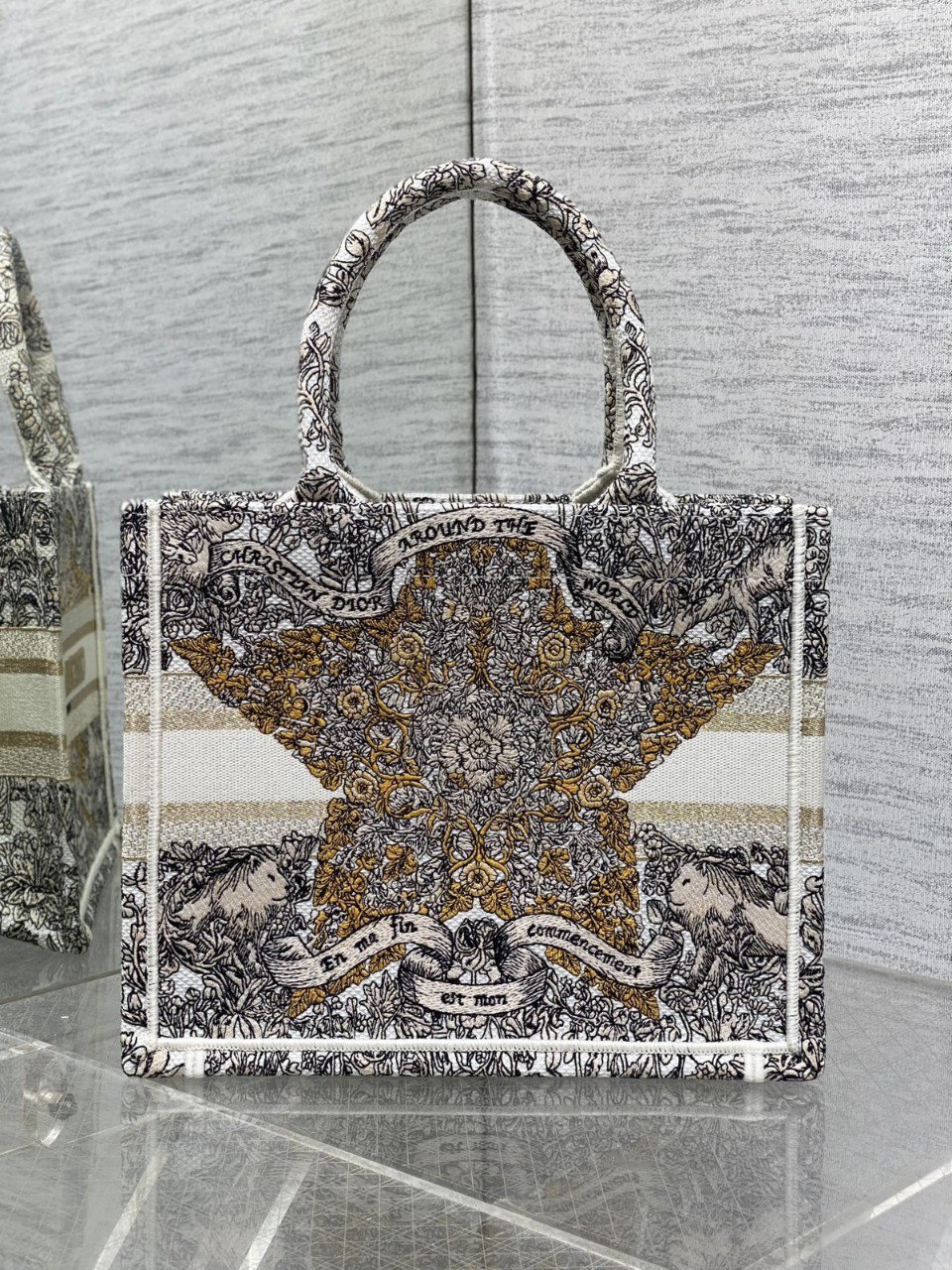 DI Medium Book Tote For Women, Women’s Handbags 14in/36cm CD