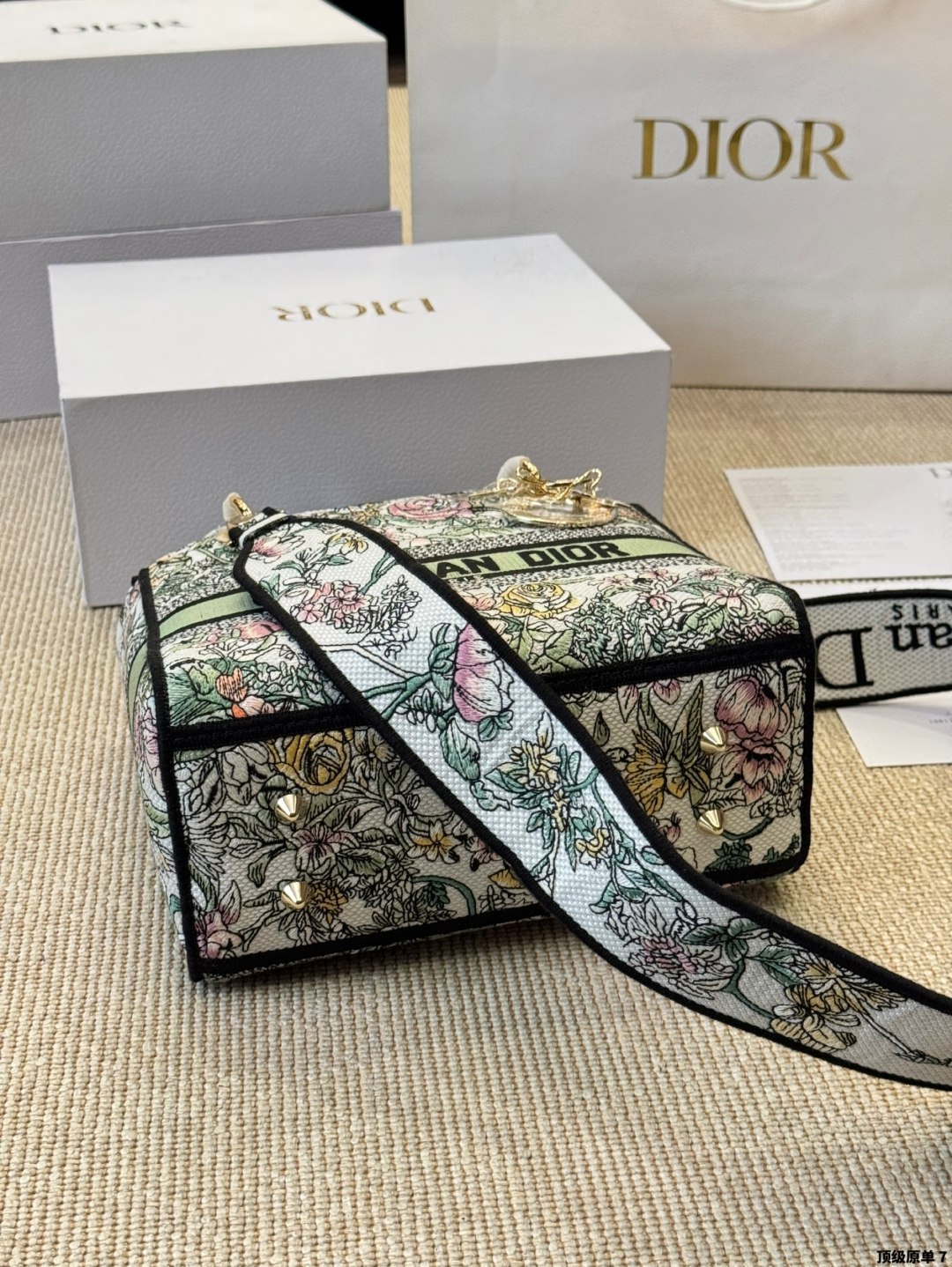 Dior Medium Lady D-lite Bag Green