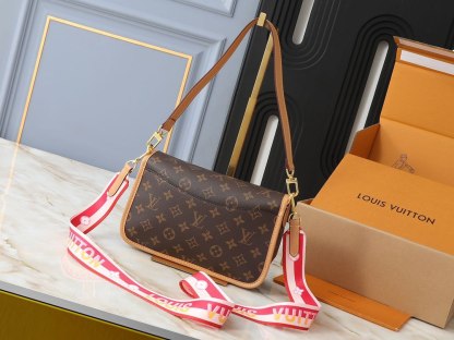 Louis Vuitton Diane Satchel Bag