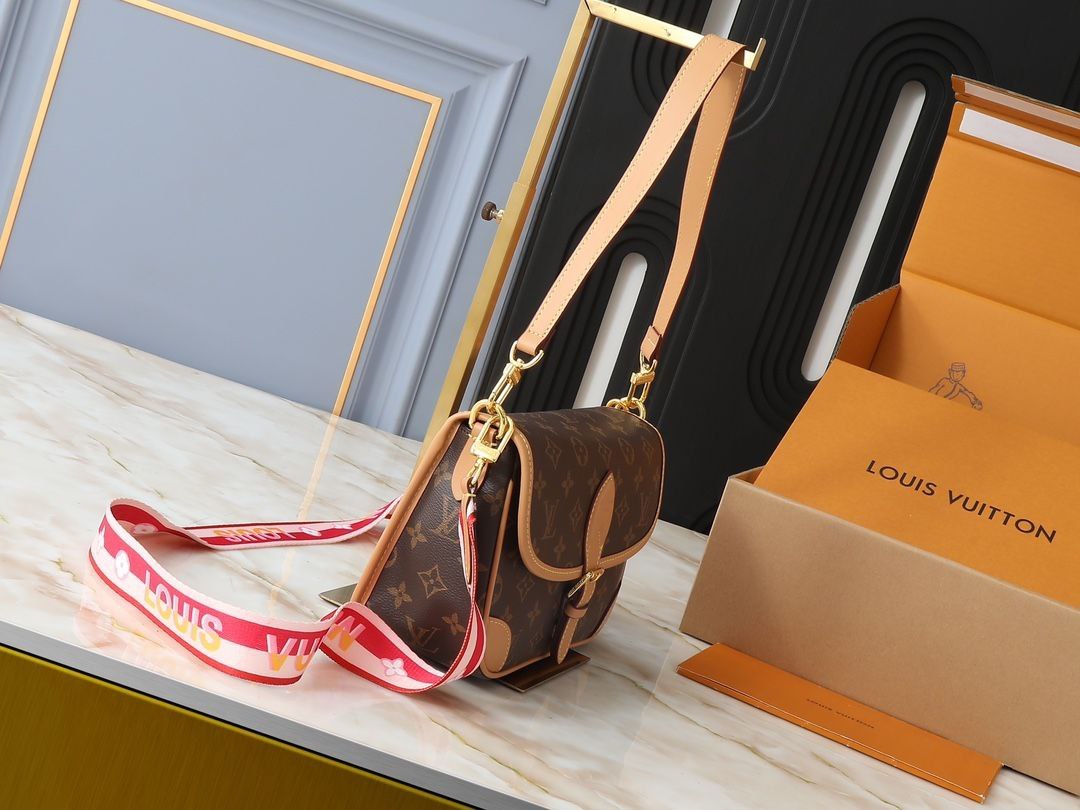 Louis Vuitton Diane Satchel Bag