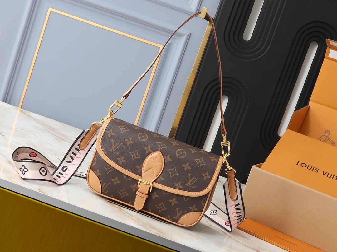 Louis Vuitton Diane Satchel Bag