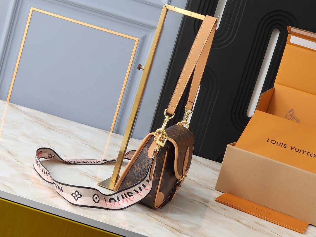 Louis Vuitton Diane Satchel Bag