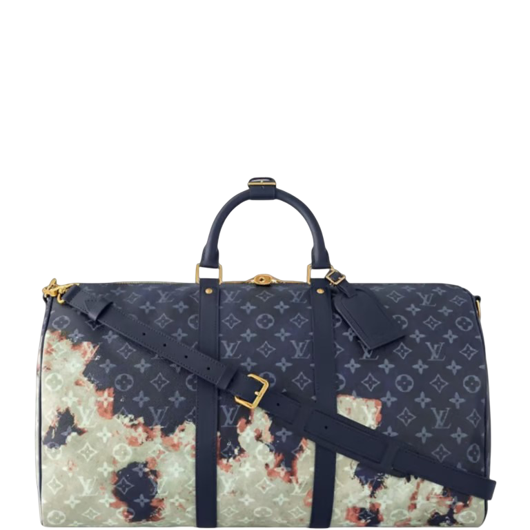 LUV 19,7IN/50CM M23773 BAG BLUE  KEEPALL BANDOULIÈRE 50