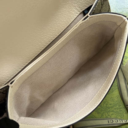 gg Blondie Mini Bag Brown And White For Women, Women&#8217;s Bags 8.7in/22cm gg