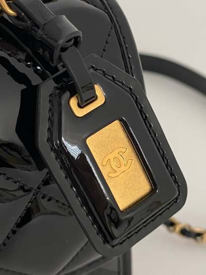 ChanelSmall Flap Bag With Top Handle Black For Women, Women&#8217;s Bags 8.1in/20.5cm AS3652 B09576 94305