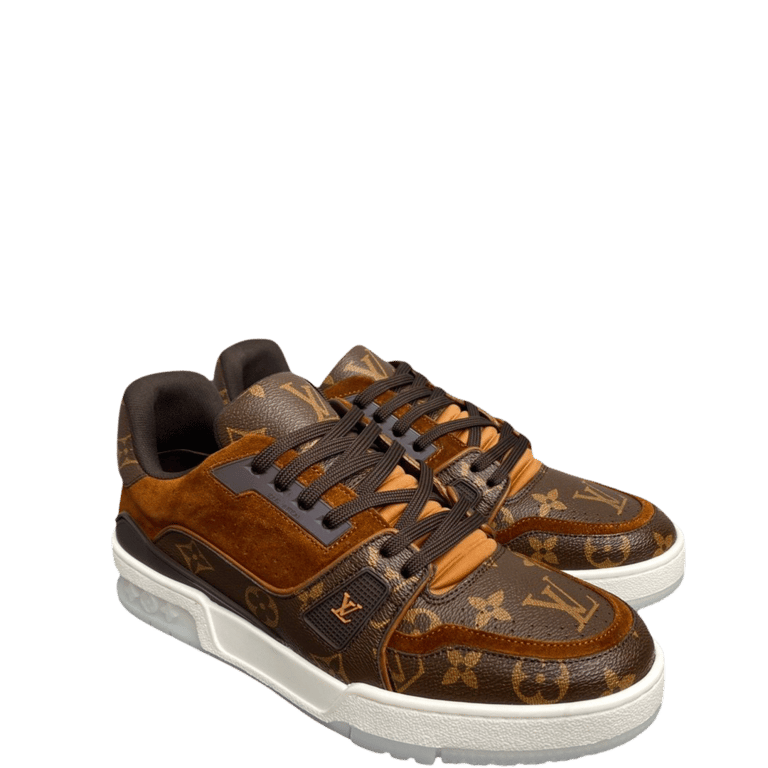 LUV TRAINER SNEAKER MONOGRAM CANVAS BROWN VIRGIL ABLOH