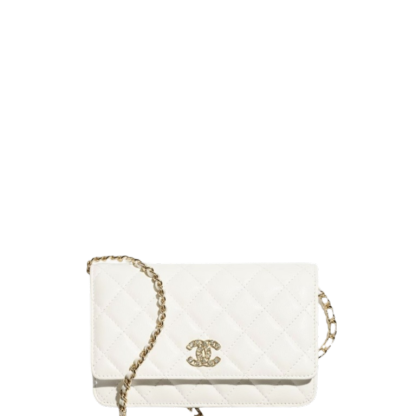 CHL WALLET ON CHAIN WHITE 7.6IN/19CM