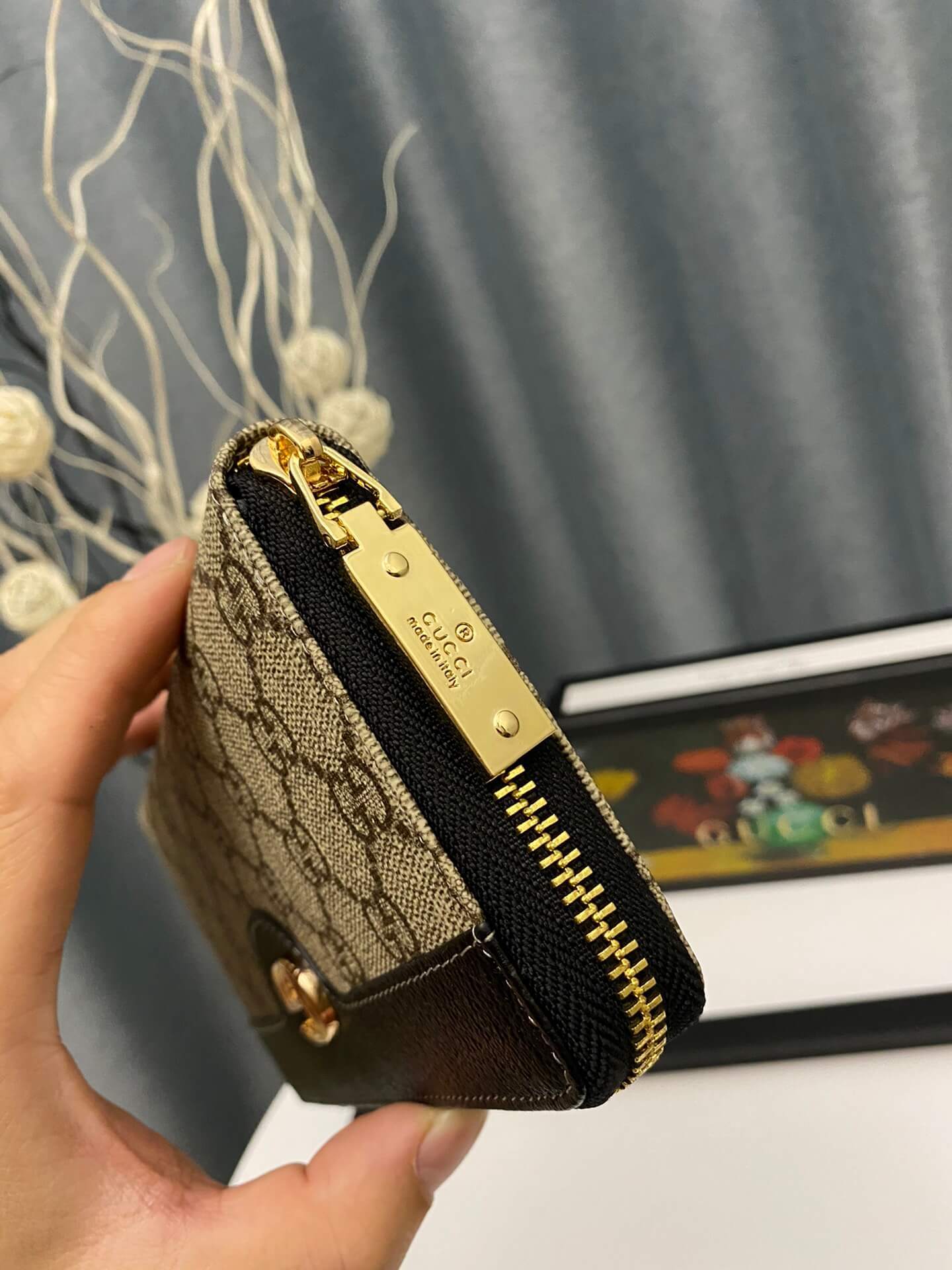 GC9057 Men's bag wallet Free shipping brown