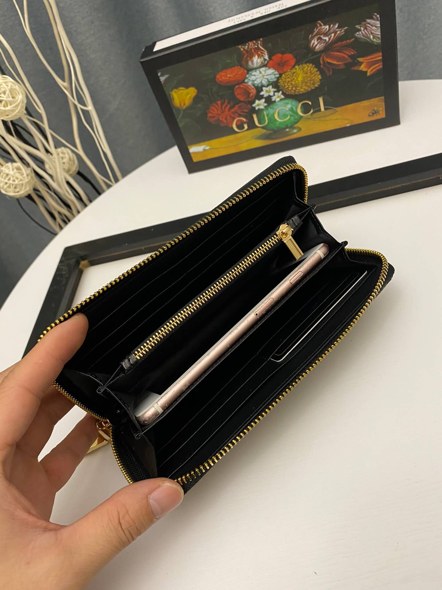 GC9057 Men's bag wallet Free shipping brown