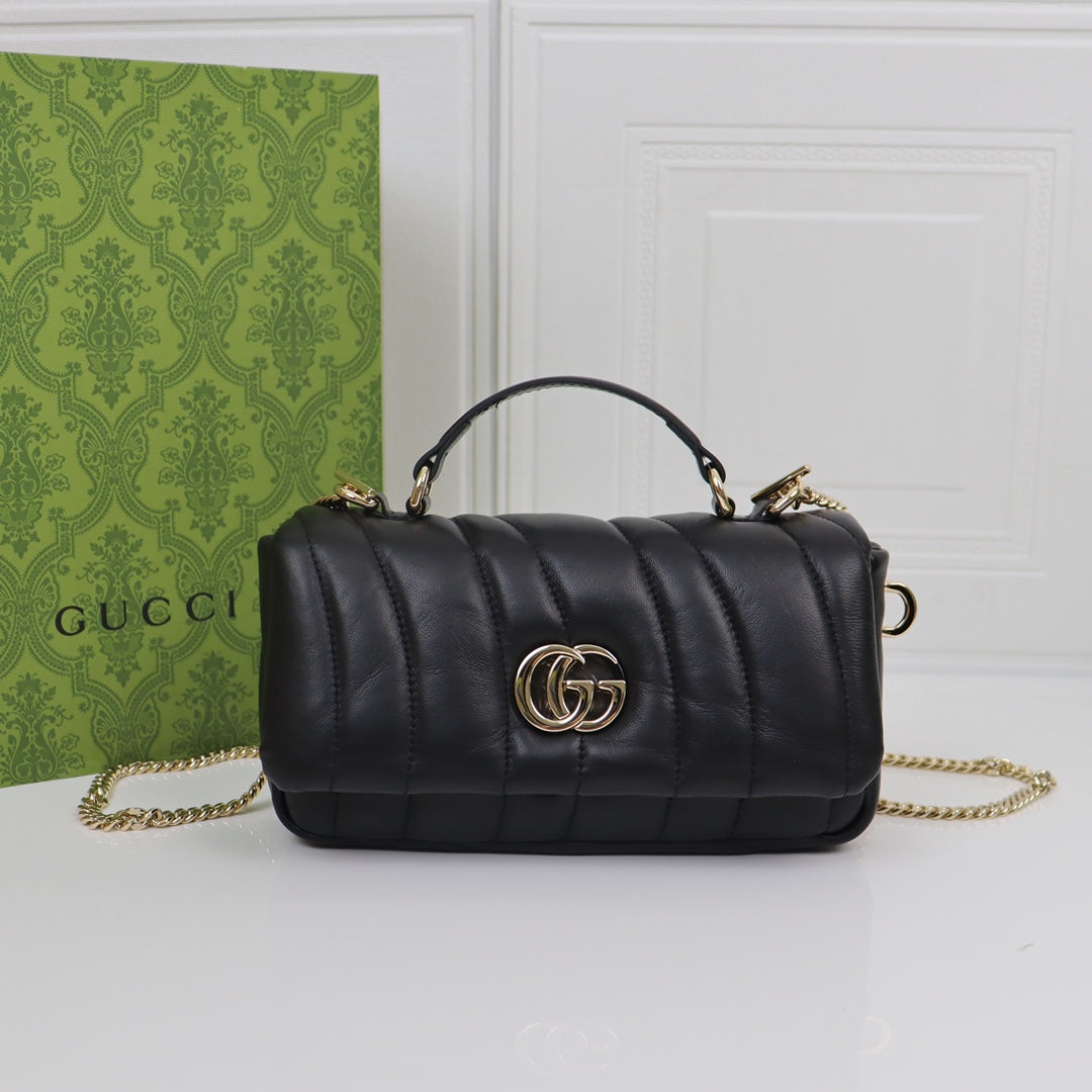 GG Milano Mini Shoulder Bags AW Debut black