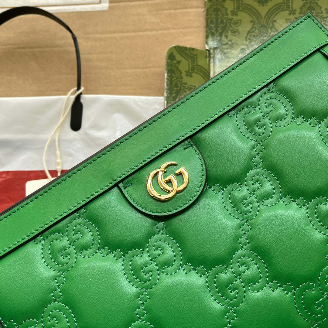 gg Matelassé Small Bag Green For Women, Women&#8217;s Bags 10.2in/26cm gg‎
