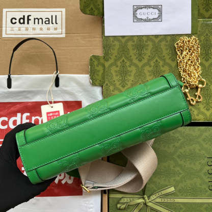 gg Matelassé Small Bag Green For Women, Women&#8217;s Bags 10.2in/26cm gg‎