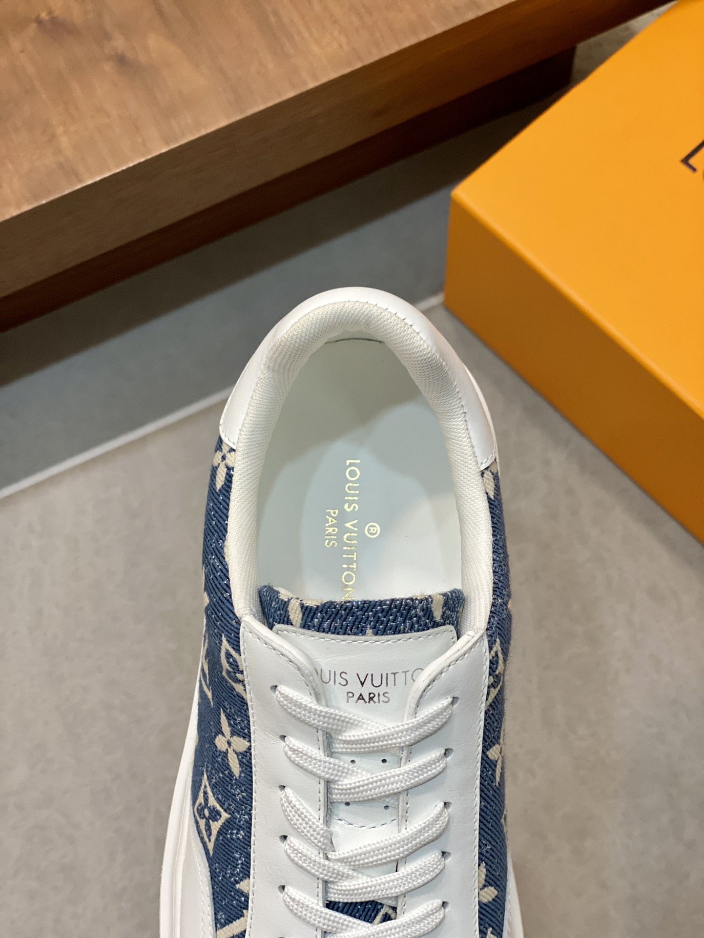 LOUIS VUITTION BEVERLY HILLS SNEAKER BLUE