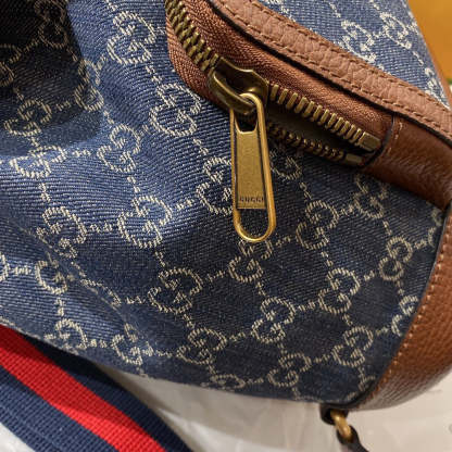 gg Backpack With Interlocking G Blue For Women, Women’s Bags 11.8in/30cm gg