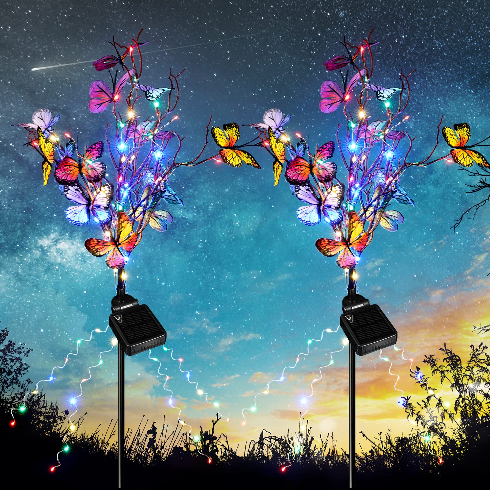 🔥Last Day Promotion 70%-Solar Outdoor Butterfly Lights - Free Shipping