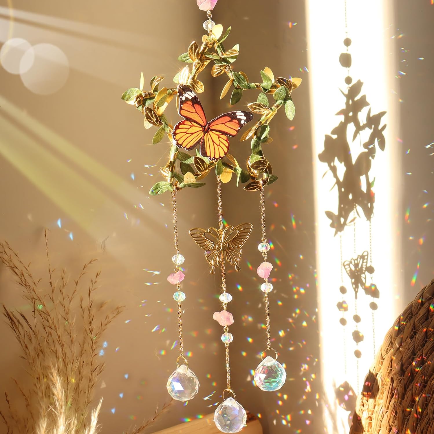 🎁2024 New Year Hot Sale🎁Moon Crystal Sun Catcher Window Hanging