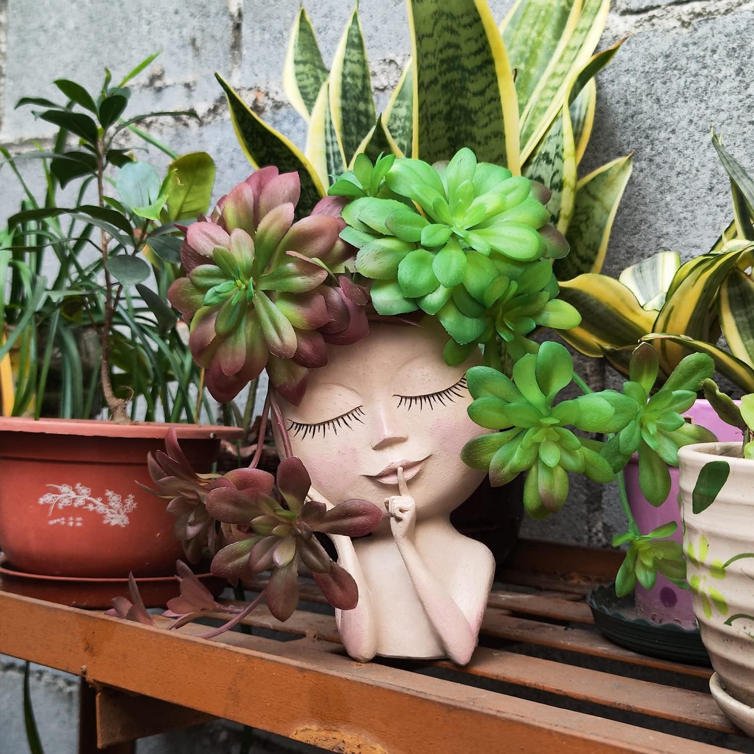 🌹Garden Ladies🌸Flower Pot🪴