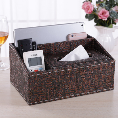 Multifunctional tissue box