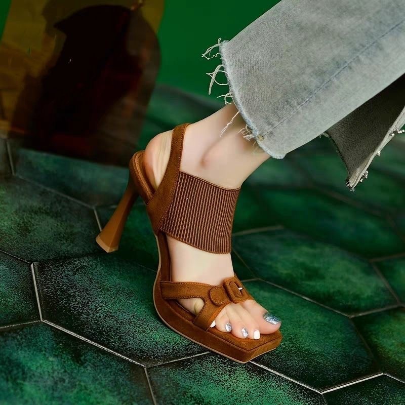 Women's summer fashion stiletto high heels