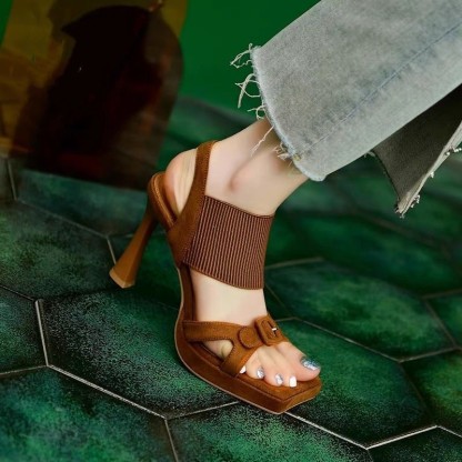 Women's summer fashion stiletto high heels