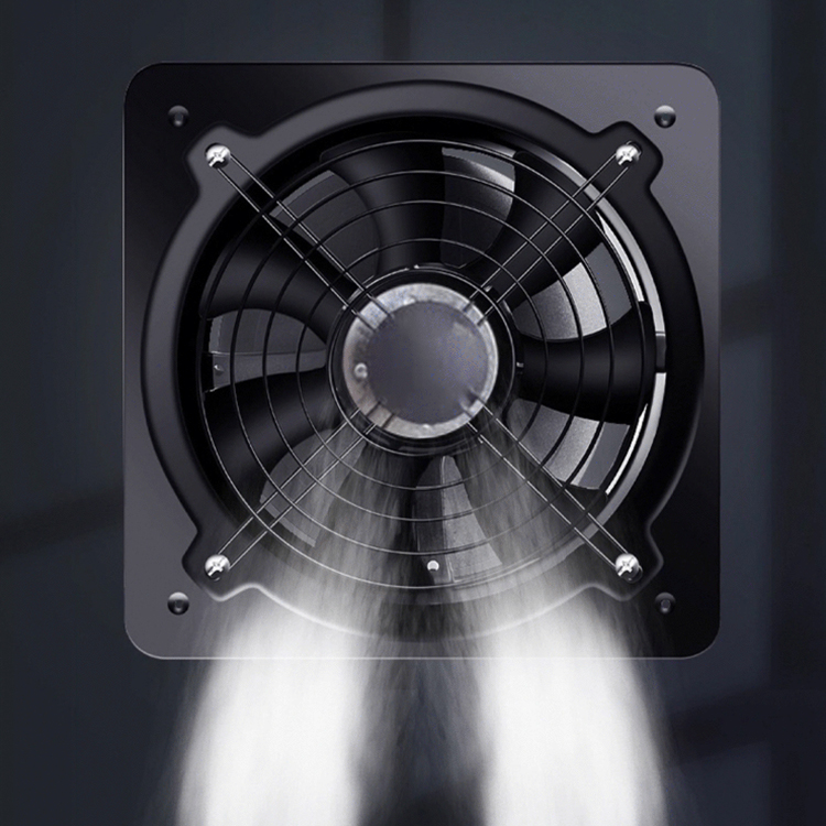 [Portable disassembly and assembly] High-power silent oil fume exhaust fan