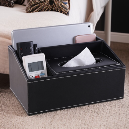 Multifunctional tissue box