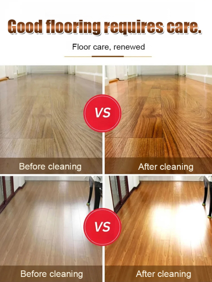 ✨ Concentrated formula floor cleaner, dissolves tough kitchen grease, living room dust stains, bathroom limescale, and mold spots in just 10 seconds.🎉