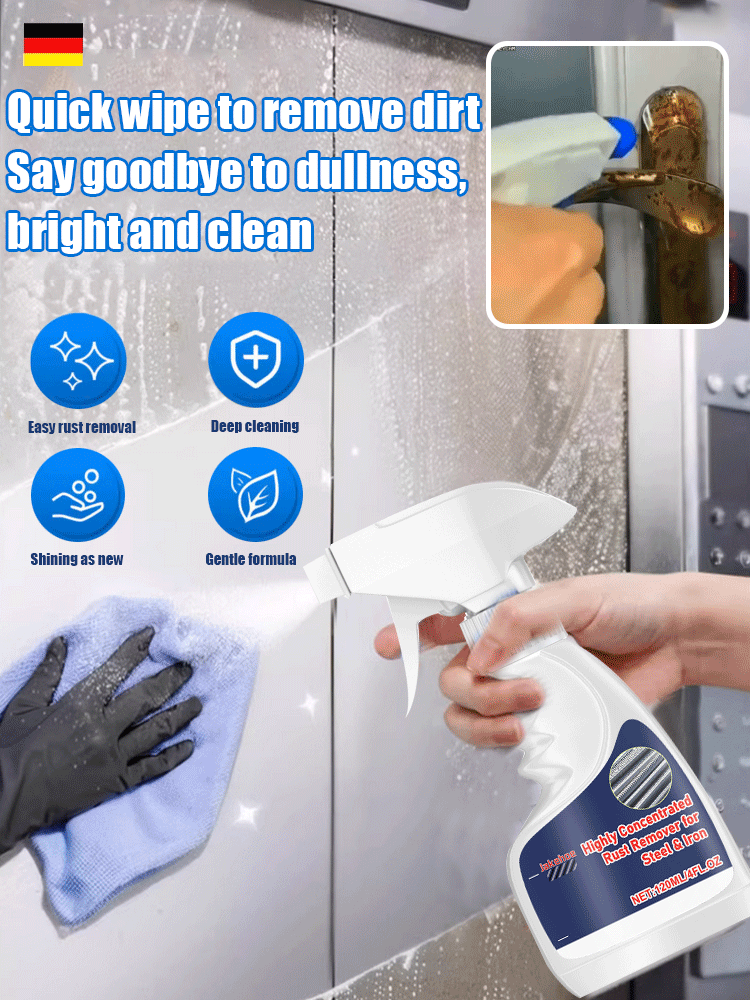 America’s first rust remover with molecular metal regeneration!