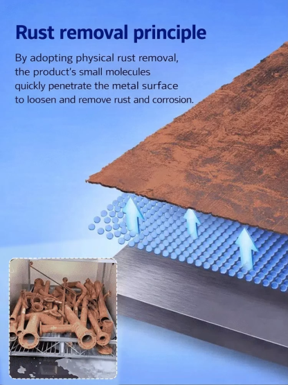 🔧⚡ Powerful rust remover - restores your metal's original shine! One bottle can make all the metal items in your home look brand new.