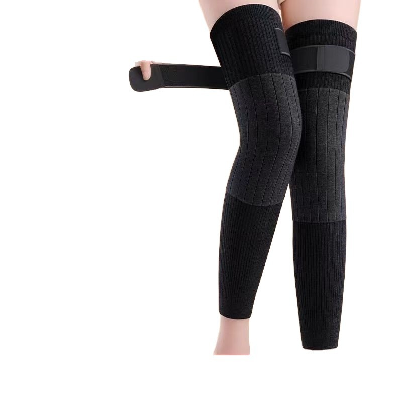 SL- Cashmere Knee Support with Straps