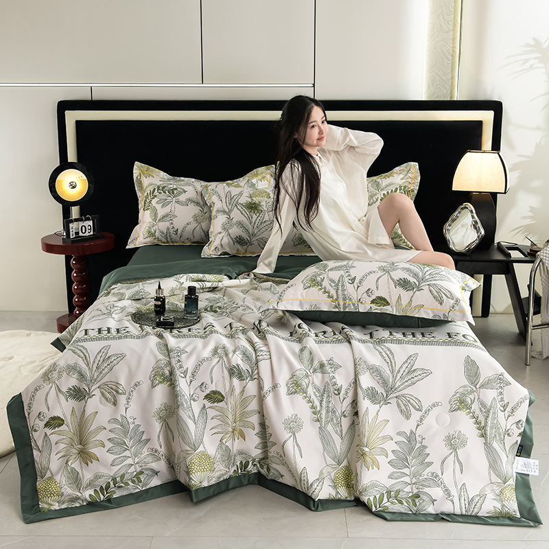 Washed Tencel Breathable Summer Comforter