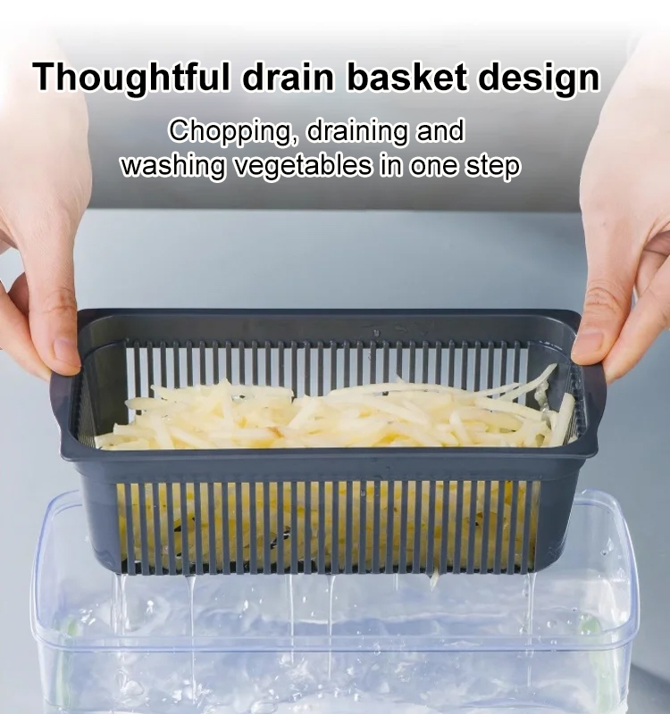 16pcs Multifunctional Vegetable Cutter