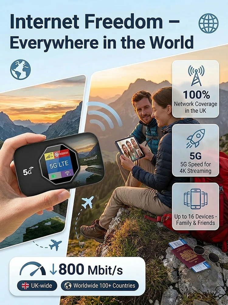 [WorldPass] Portable 5G Router