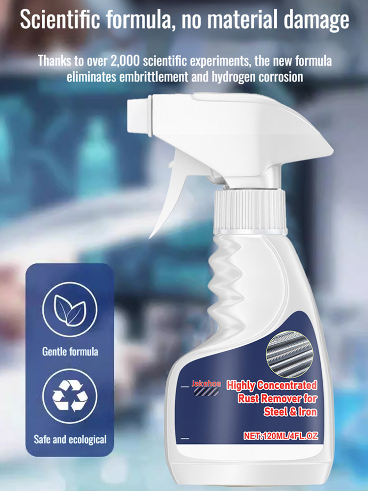 America’s first rust remover with molecular metal regeneration!