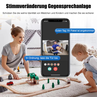 Video-Türklingel-Heimsprechanlage