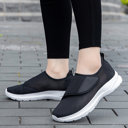 Sommer ältere Schuhe fett und weit Freizeitschuhe
