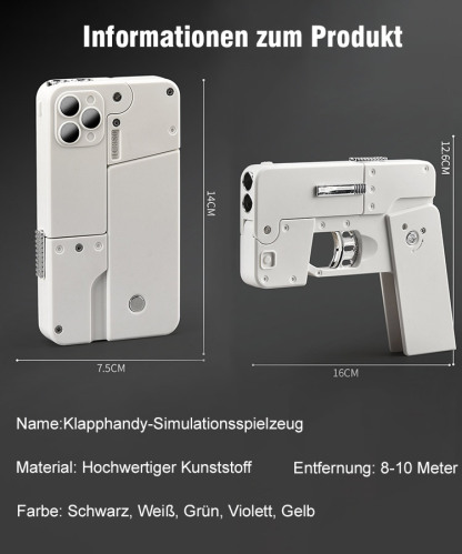 📱Sie hat die Größe eines Mobiltelefons und passt problemlos in jede Tasche！