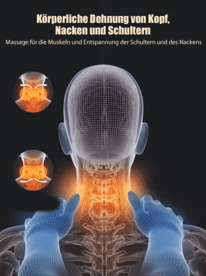 Weiches und festes Dual-Zone-Baumwoll-Nackenpflege-Beauty-Traktions-Kissen